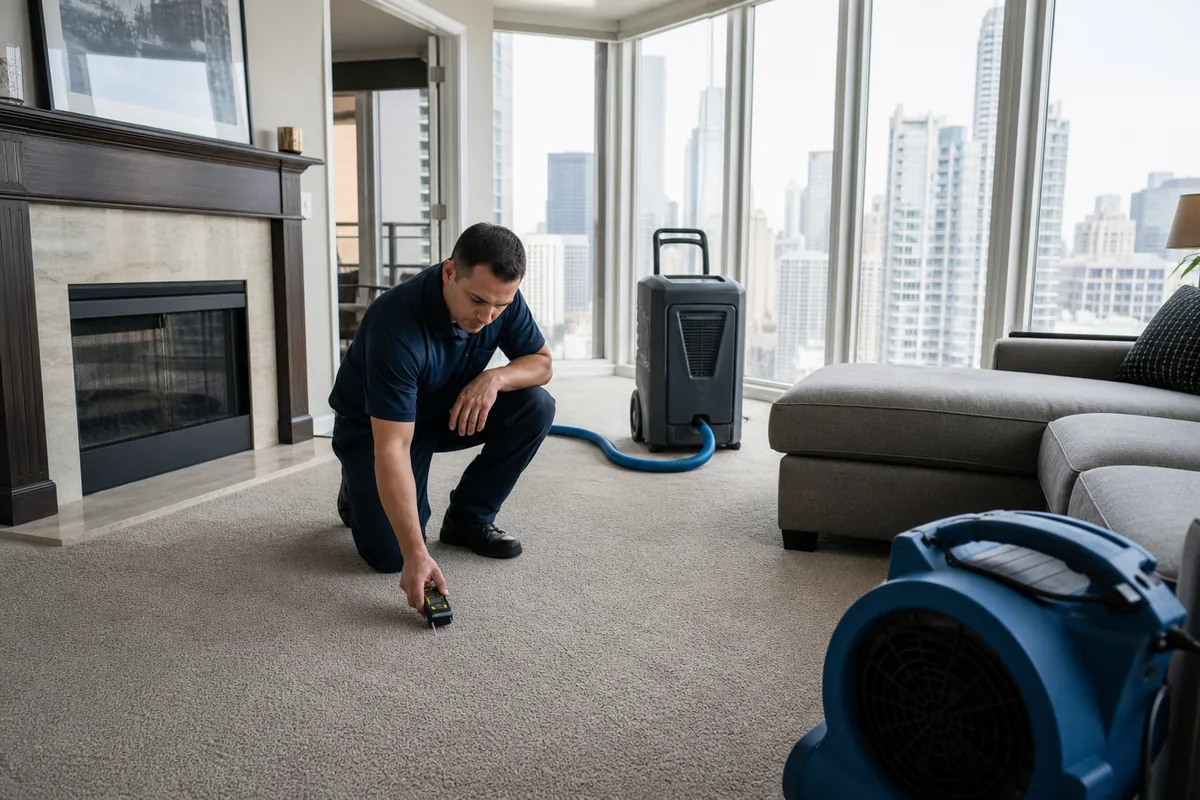 Hammond home prepared for how long does carpet take to dry in hammond with a clear access path