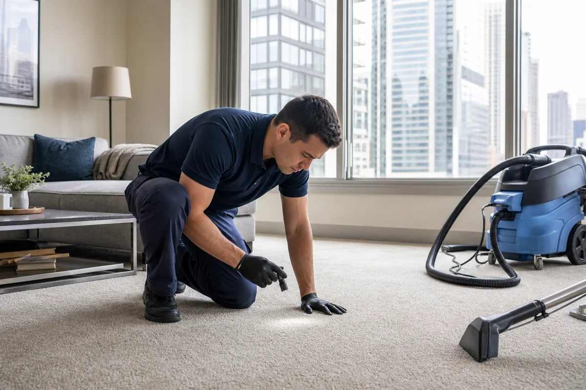 Hammond home prepared for will carpet cleaning remove urine smell with a clear access path