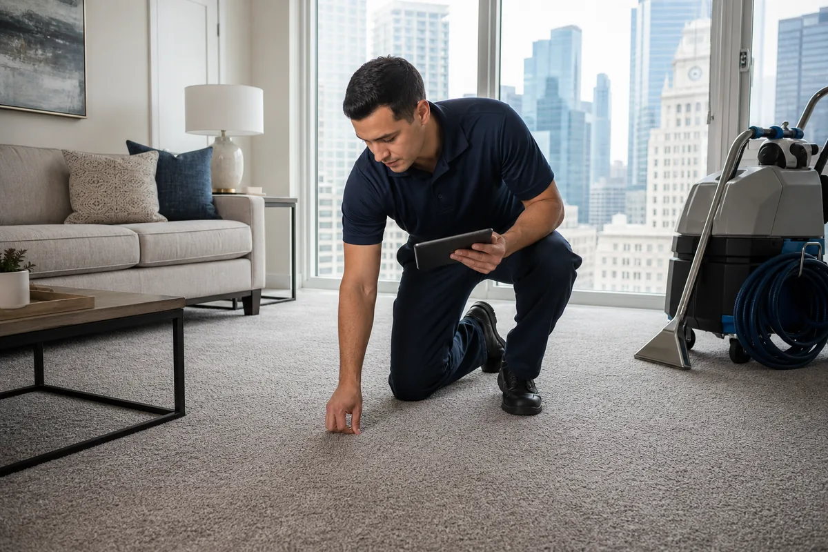 Hammond home prepared for a practical hammond carpet cleaning prep list with a clear access path