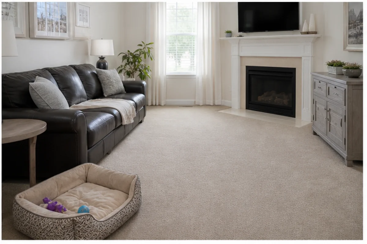 Finished pet odor removal in griffith, indiana area in a Griffith home