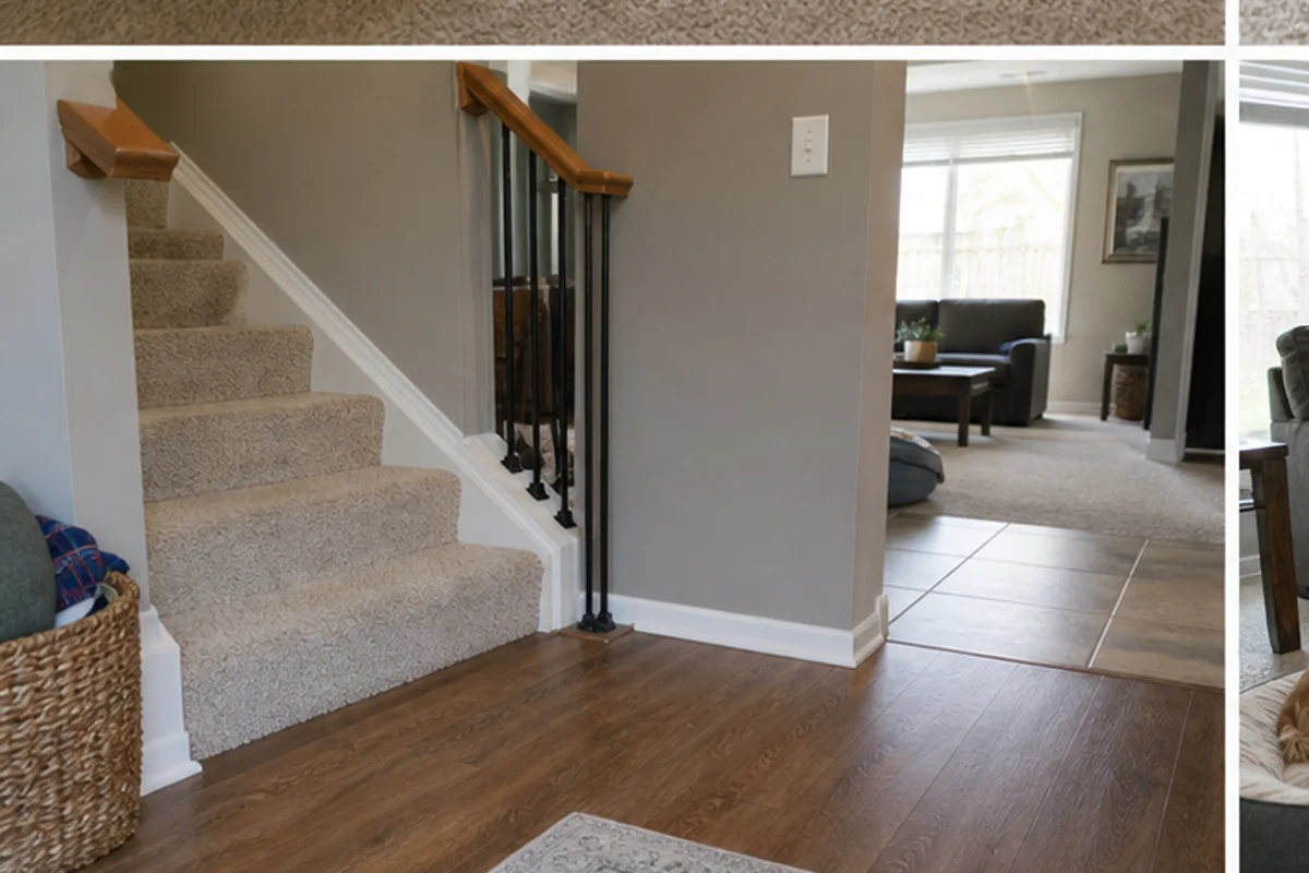 A Hammond interior prepared with a clear access path for pet odor removal